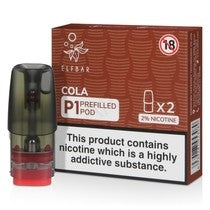 Elf Bar P1 Mate 500 Cola Prefilled Vape Pods