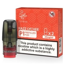 Elf Bar P1 Mate 500 Razz Lychee Prefilled Vape Pods