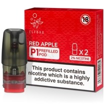 Elf Bar P1 Mate 500 Red Apple Prefilled Vape Pods