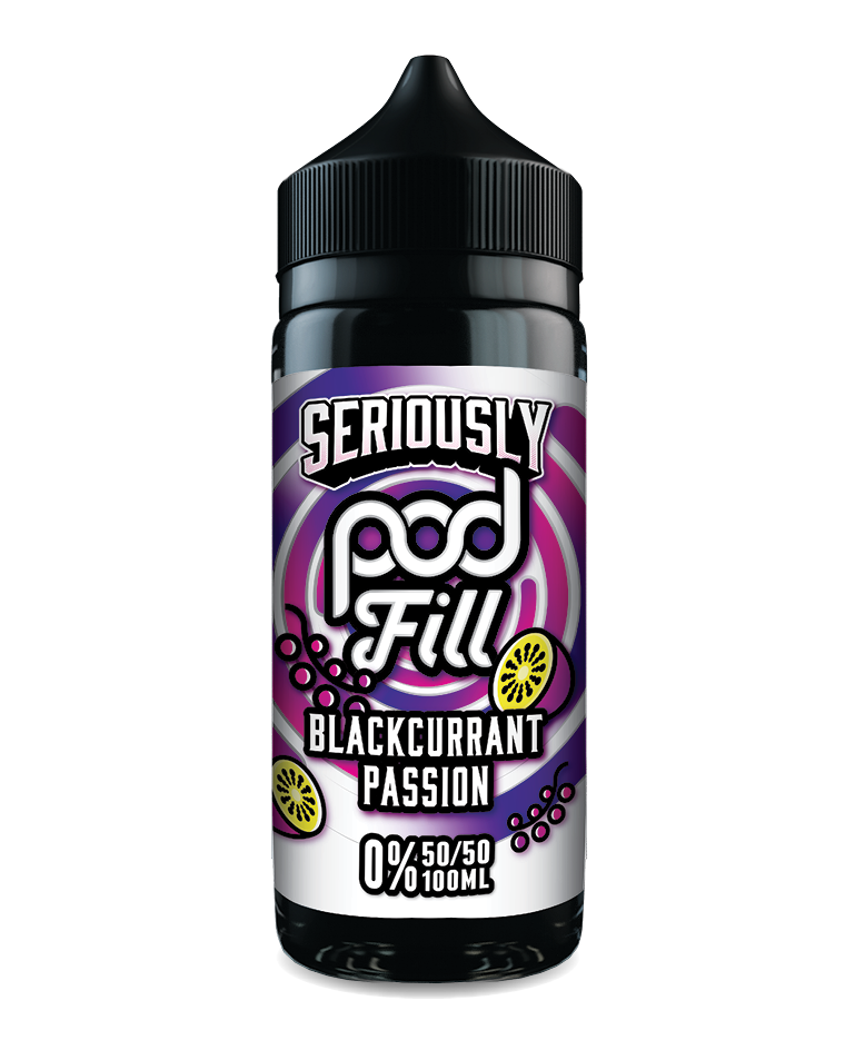 Doozy's Seriously Pod Fill Blackcurrant Passion 100ml E-liquid