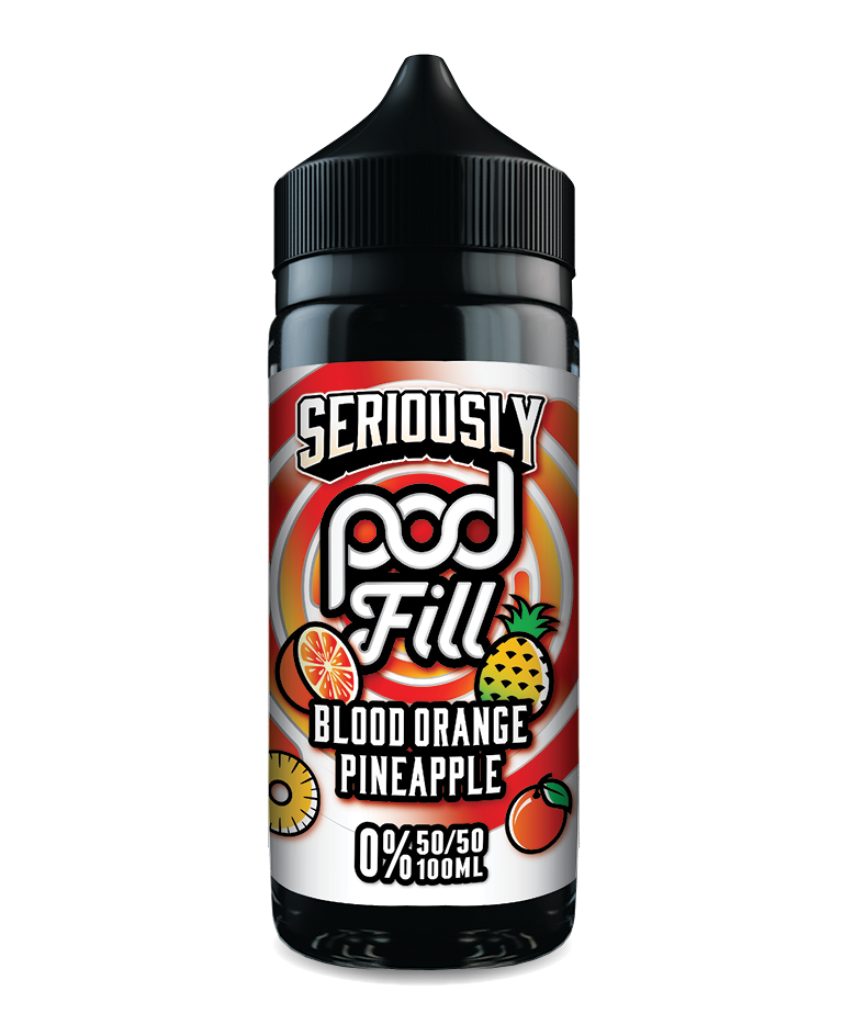 Doozy's Seriously Pod Fill Blood Orange Pineapple 100ml E-liquid