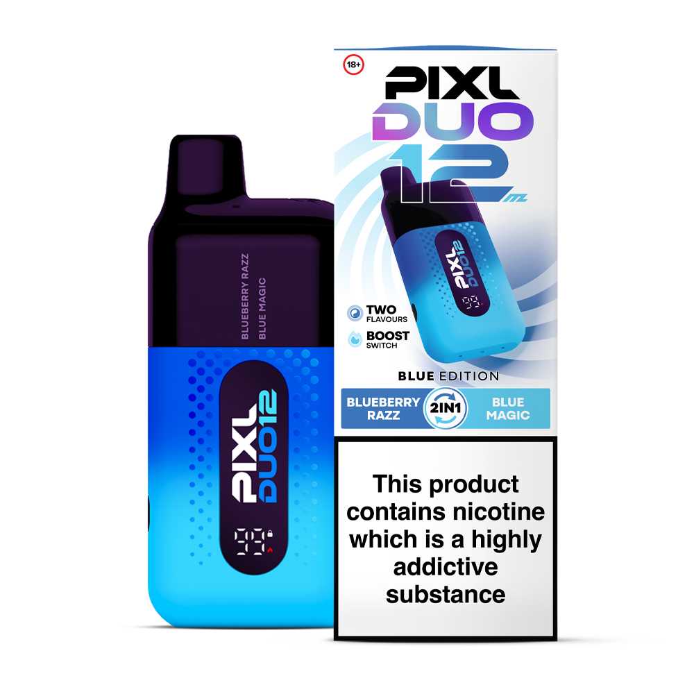 PIXL Duo 12 Blue Edition Prefilled Pod Vape Kit