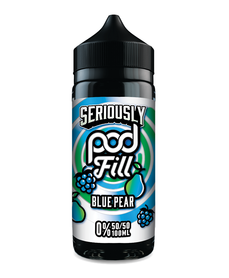 Doozy's Seriously Pod Fill Blue Pear 100ml E-liquid