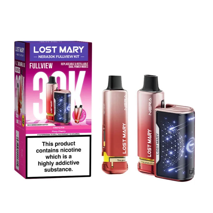 Lost Mary Nera 30K Cherry Edition Fullview Prefilled Pod Kit