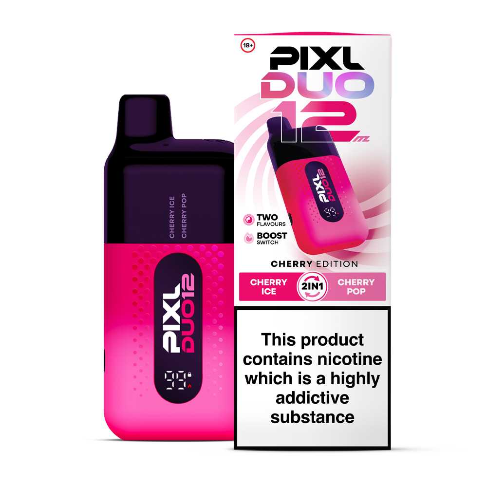 PIXL Duo 12 Cherry Edition Prefilled Pod Vape Kit