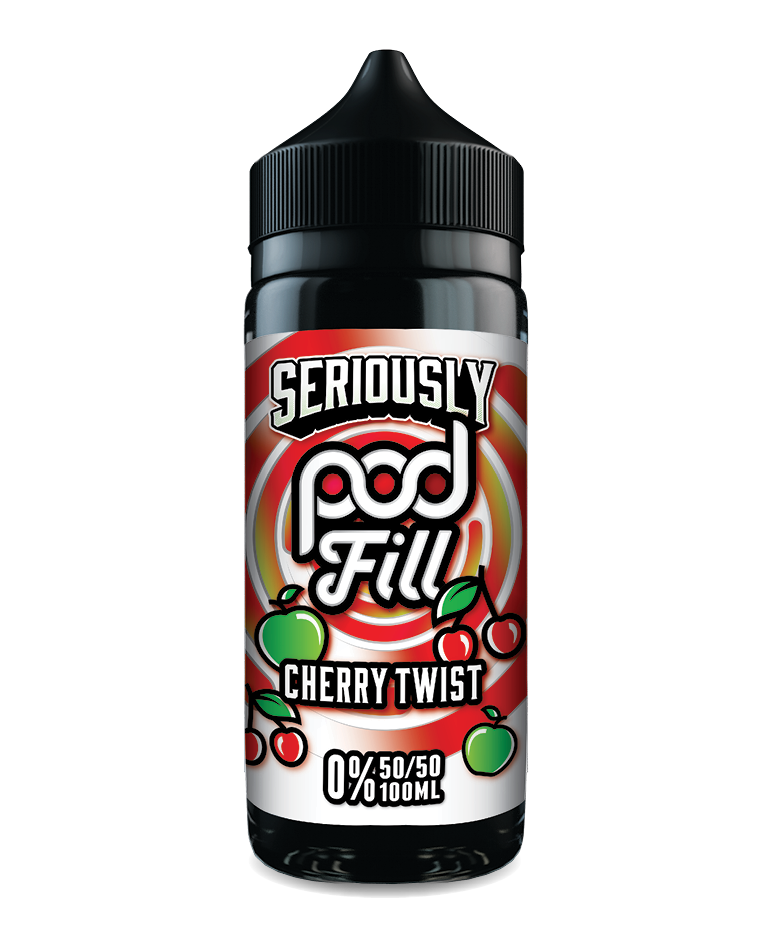 Doozy's Seriously Pod Fill Cherry Twist 100ml E-liquid