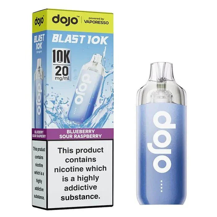 Dojo Blast 10K Blue Sour Raspberry Prefilled Pod Kit