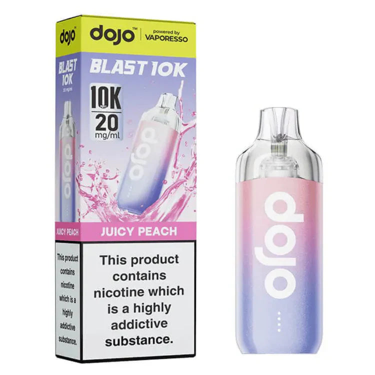 Dojo Blast 10K Juicy Peach Prefilled Pod Kit