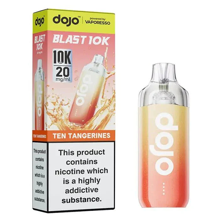 Dojo Blast 10K Ten Tangerines Prefilled Pod Kit