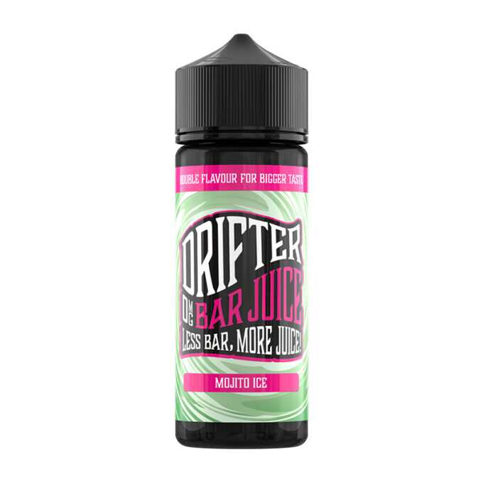 Drifter Bar Juice Mojito Ice 100ml Shortfill + 2 Free Nic Shots