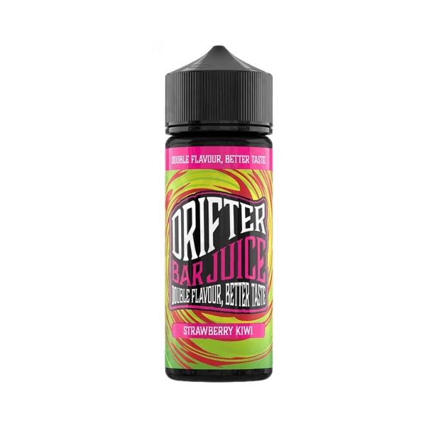 Drifter Bar Juice Strawberry Kiwi 100ml Shortfill + 2 Free Nic Shots
