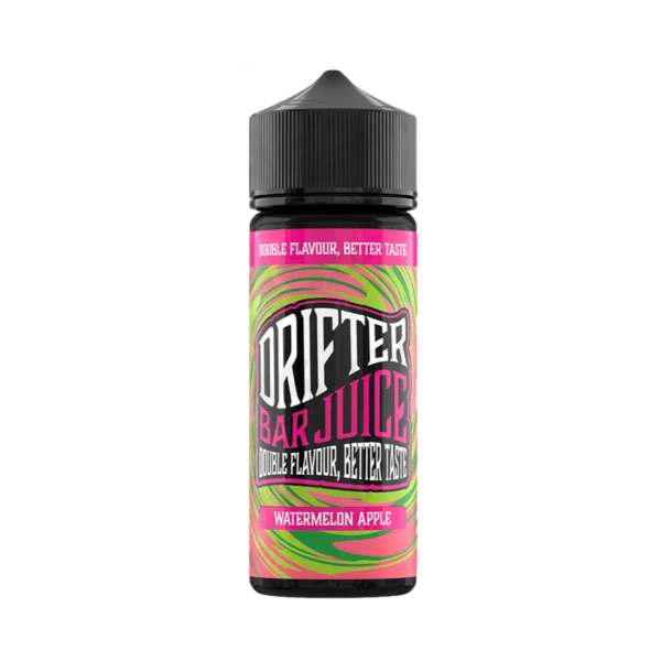 Drifter Bar Juice Watermelon Apple 100ml Shortfill + 2 Free Nic Shots