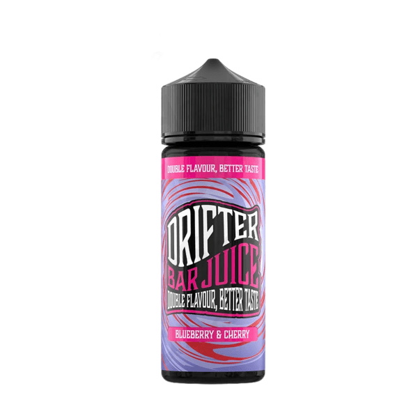 Drifter Bar Juice Blueberry Cherry 100ml Shortfill + 2 Free Nic Shots