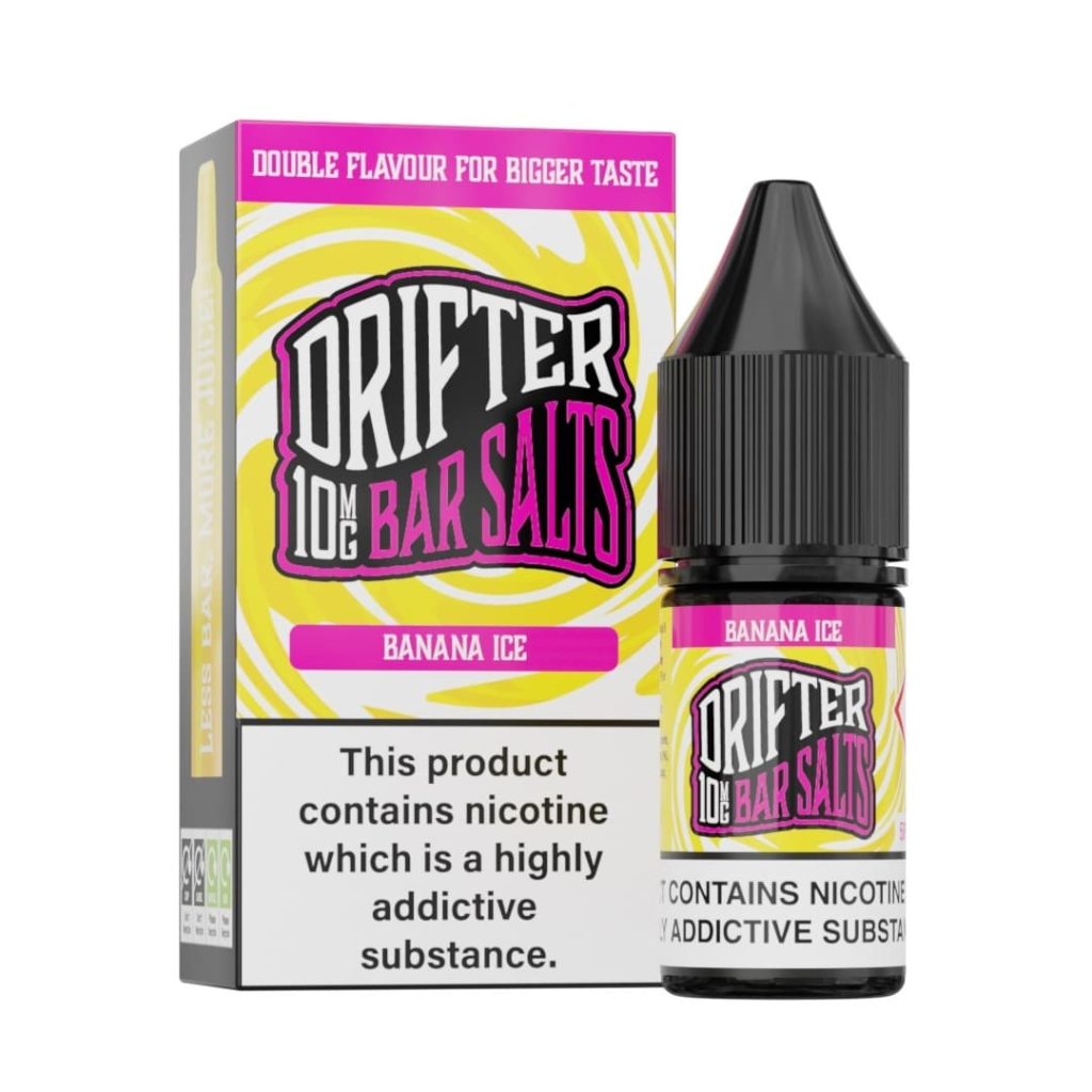 Drifter Bar Salts 10ml Banana Ice Nic Salt