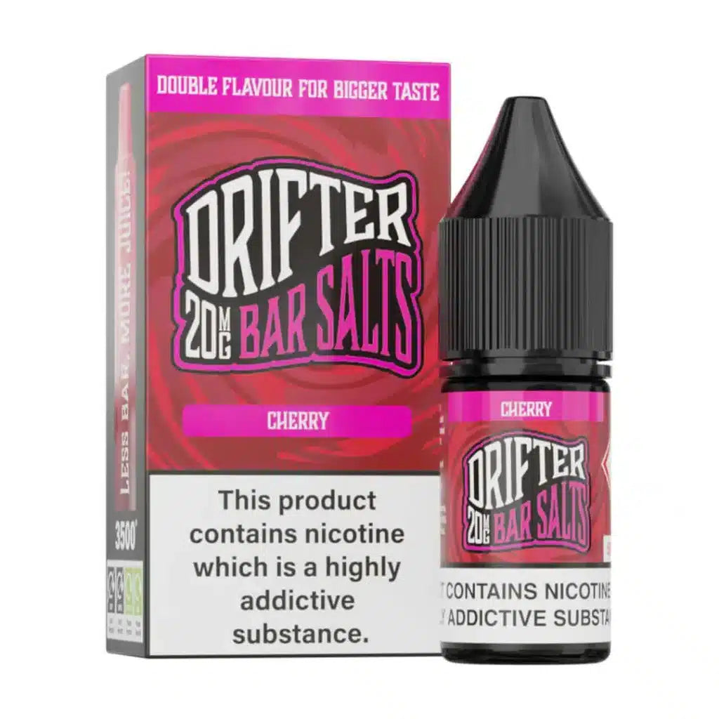 Drifter Bar Salts 10ml Cherry Nic Salt