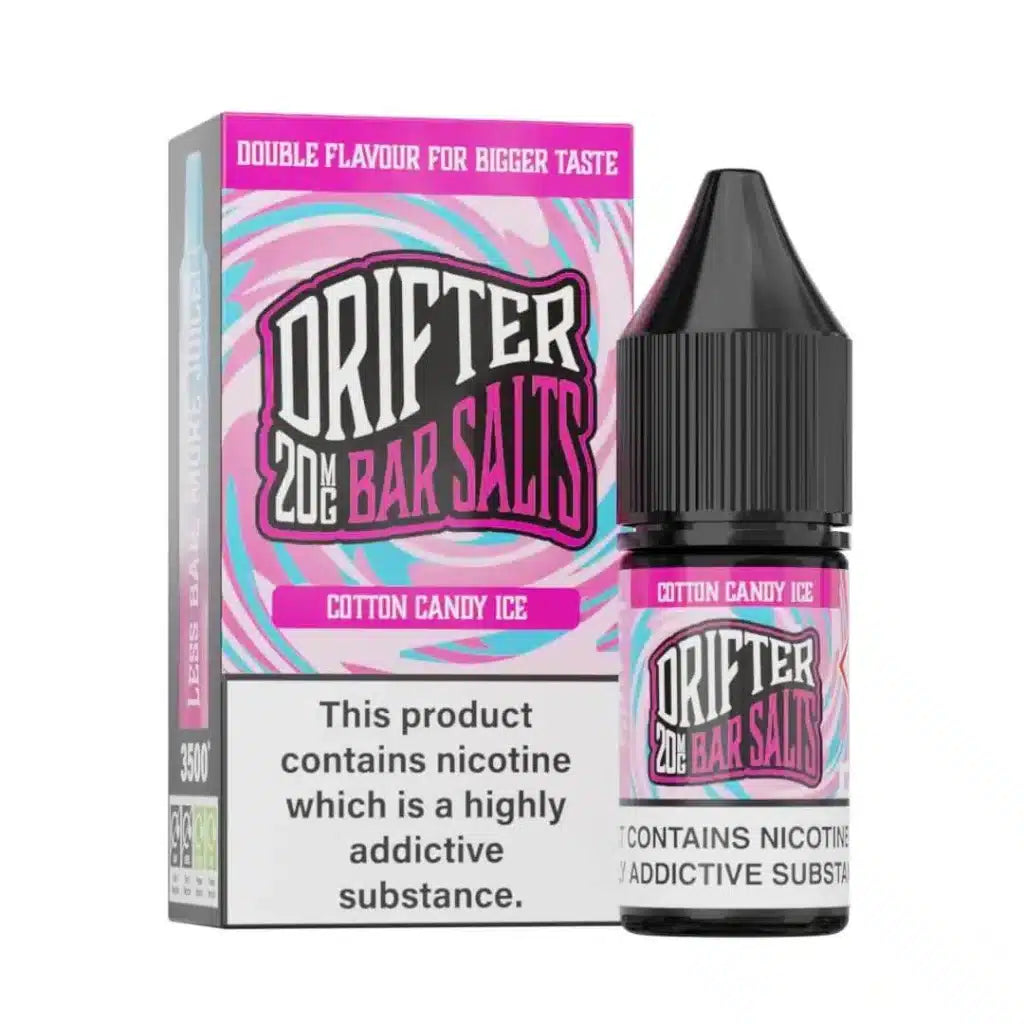 Drifter Bar Salts 10ml Cotton Candy Ice Nic Salt