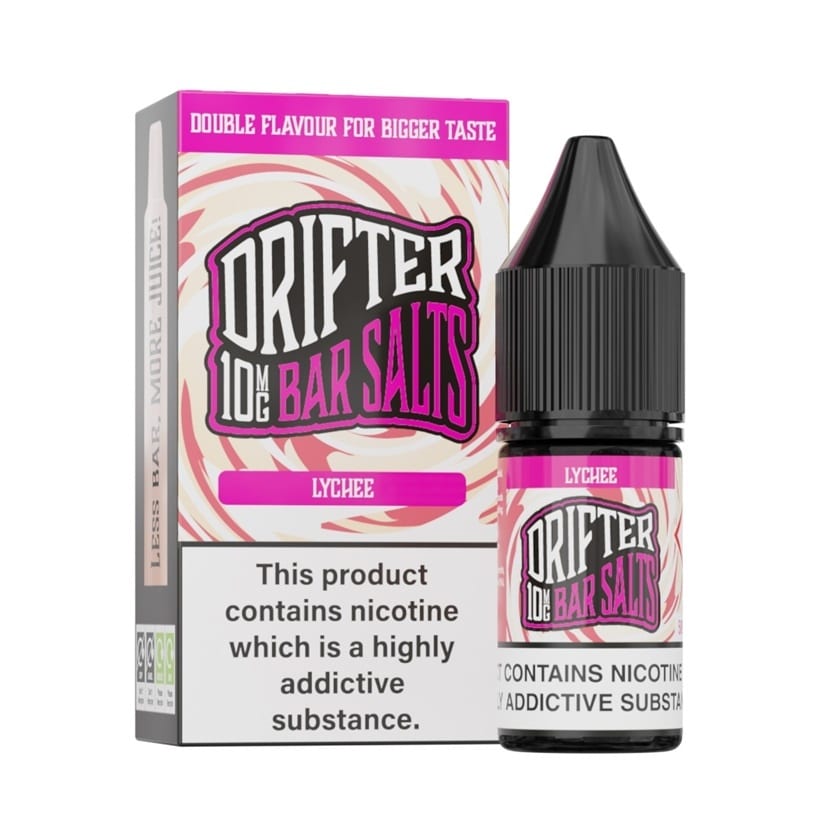 Drifter Bar Salts 10ml Lychee Nic Salt