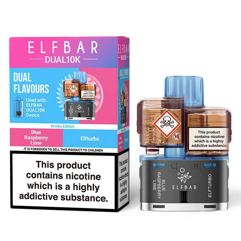 Elf Bar Dual 10K Drinks Edition Prefilled Pods