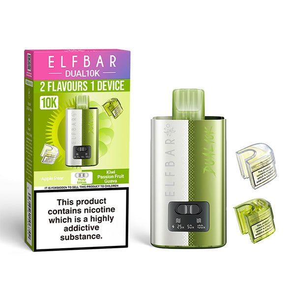 Elf Bar Dual 10K Fruity Edition Prefilled Pod Vape Kit
