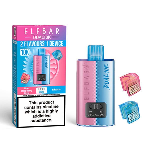 Elf Bar Dual 10K Drinks Edition Prefilled Pod Vape Kit