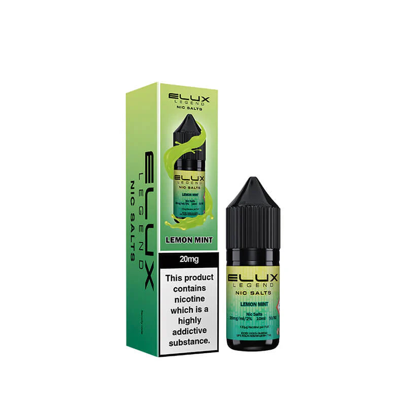 Elux Legend Lemon Mint 10mg Nic Salts