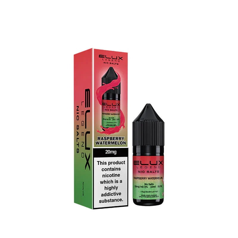 Elux Legend Raspberry Watermelon 10mg Nic Salts