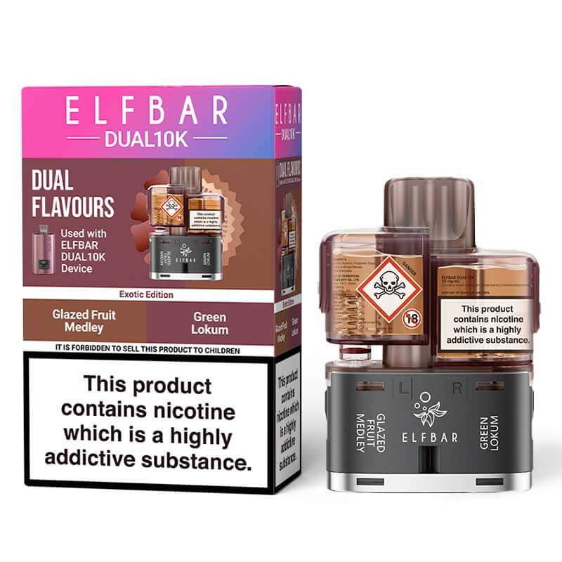 Elf Bar Dual 10K Exotic Edition Prefilled Pods