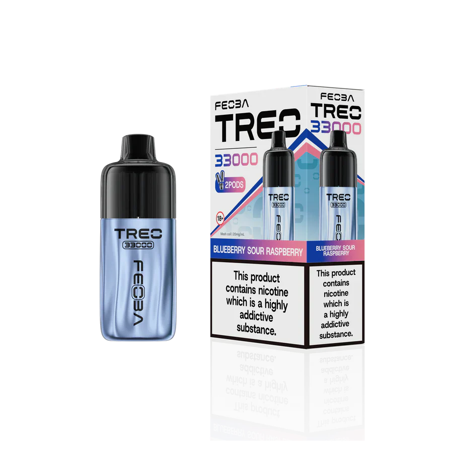 Feoba Treo 33K Blueberry Sour Raspberry Prefilled Pod Kit
