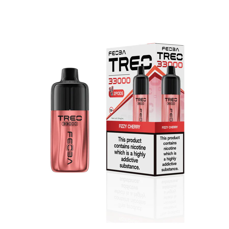 Feoba Treo 33K Fizzy Cherry Prefilled Pod Kit