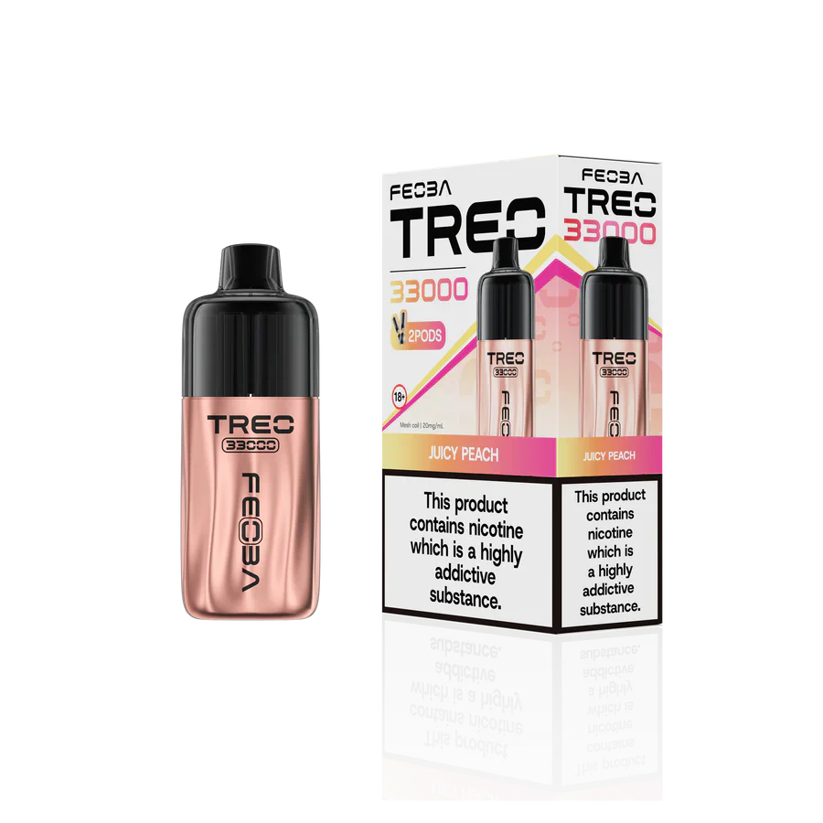 Feoba Treo 33K Juicy Peach Prefilled Pod Kit