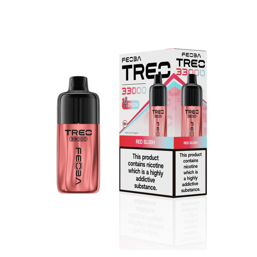 Feoba Treo 33K Red Slush Prefilled Pod Kit