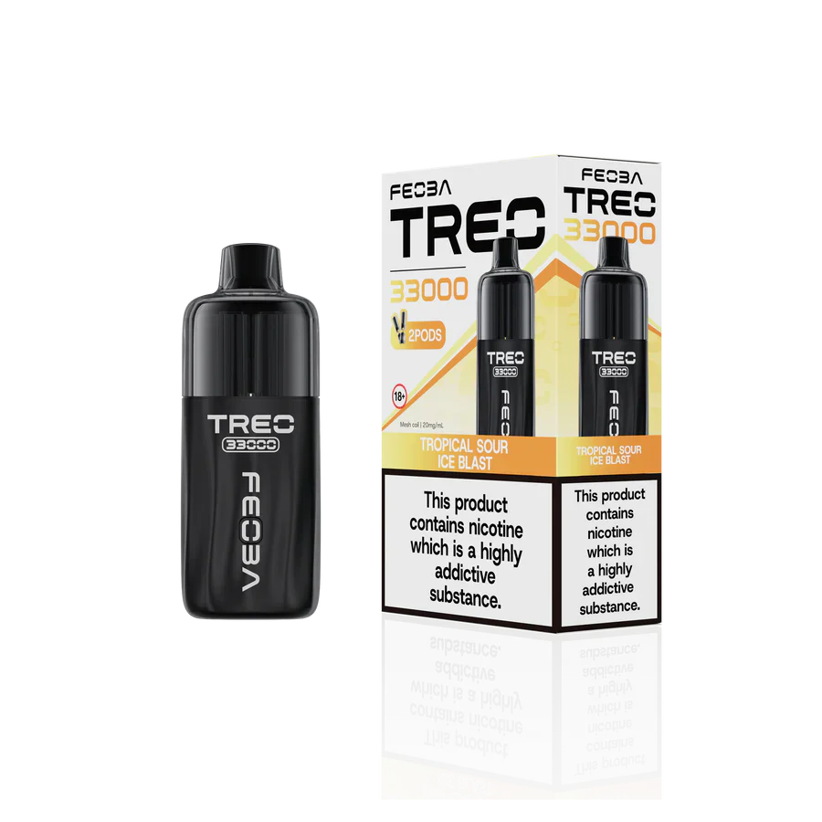 Feoba Treo 33K Tropical Sour Ice Blast Prefilled Pod Kit