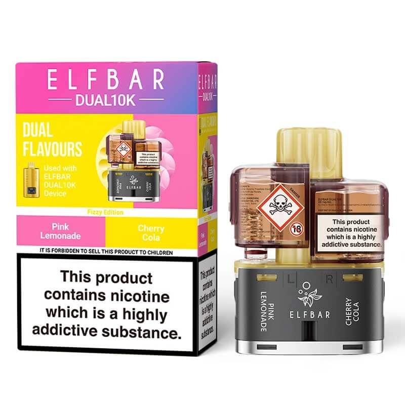 Elf Bar Dual 10K Fizzy Edition Prefilled Pods