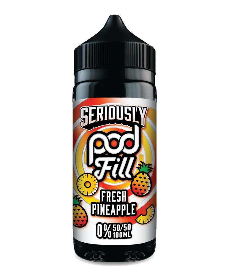 Doozy's Seriously Pod Fill Fresh Pineapple 100ml E-liquid