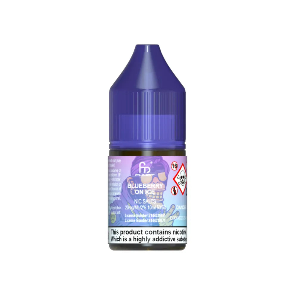 Fumot RandM 7000 Blueberry on Ice 10mg Nic Salts