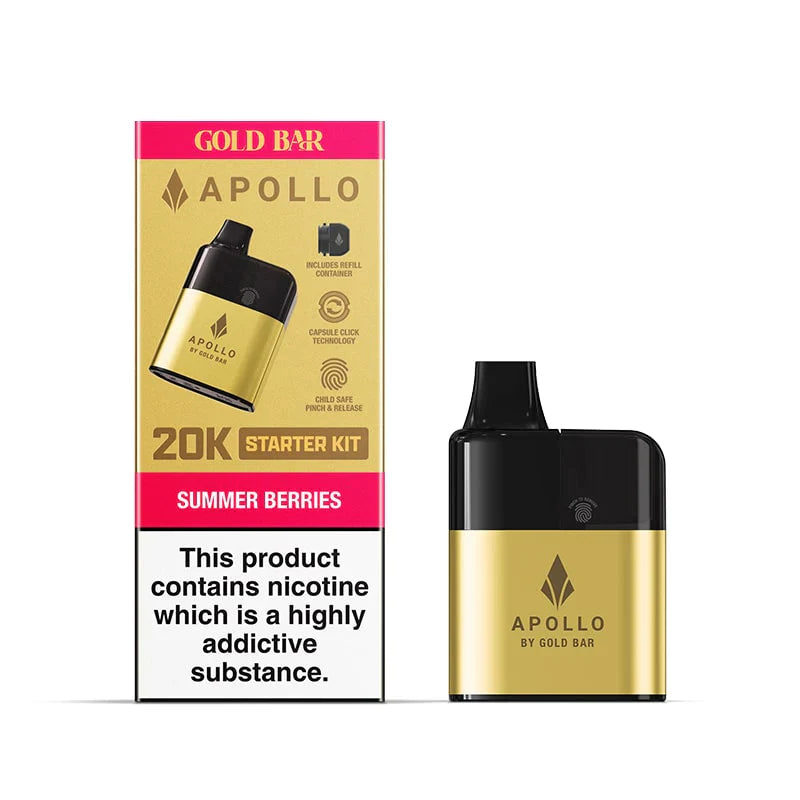 Goldbar 20K Apollo Summer Berries AIO Big Puff Device