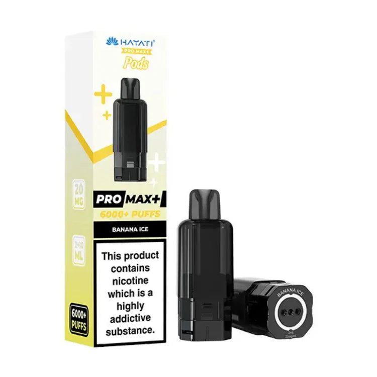 Hayati Pro Max Plus 6000 Banana Ice Replacement Pods