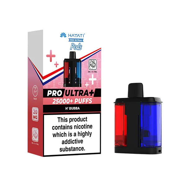 Hayati Pro Ultra Plus 25000 H' Bubba Replacement Pods