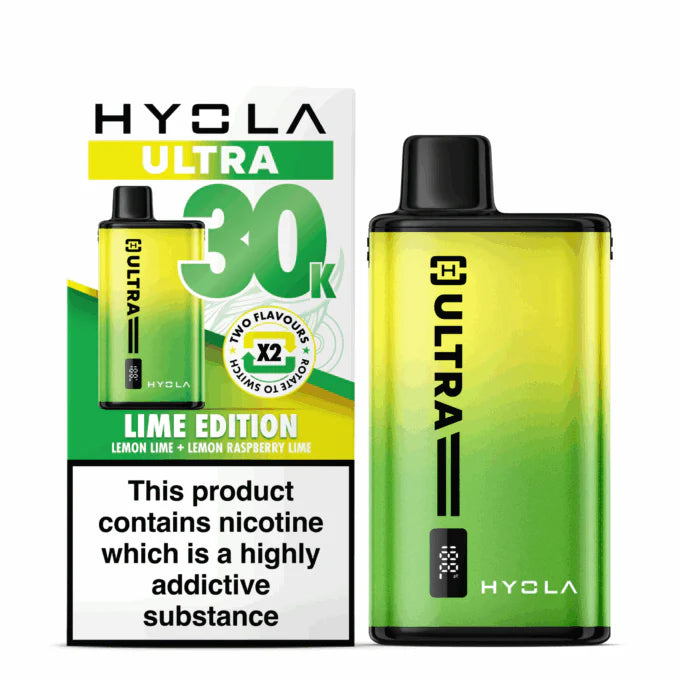 Hyola Ultra 30K Lime Edition Compliant Post June 1st Prefilled Pod Kit