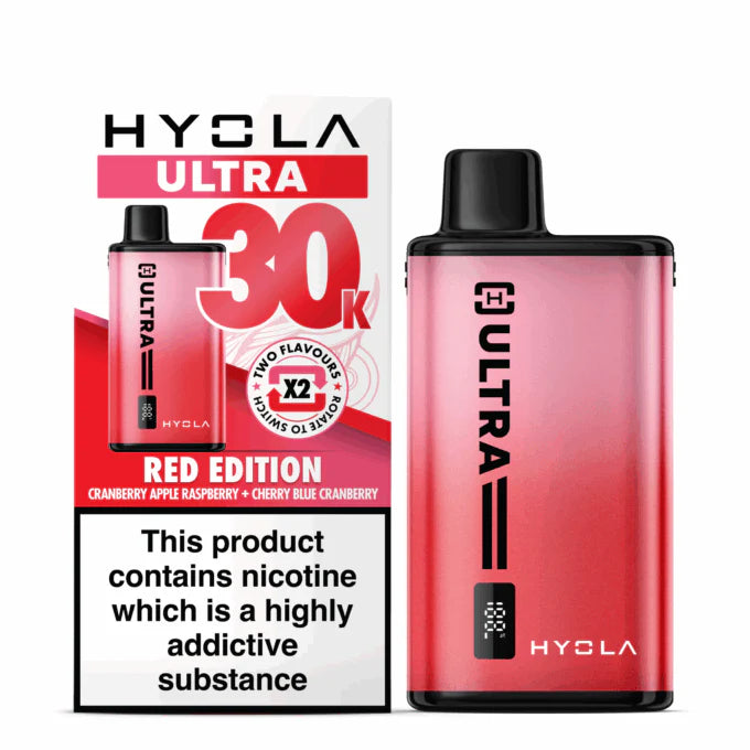 Hyola Ultra 30K Red Edition Compliant Post June 1st Prefilled Pod Kit