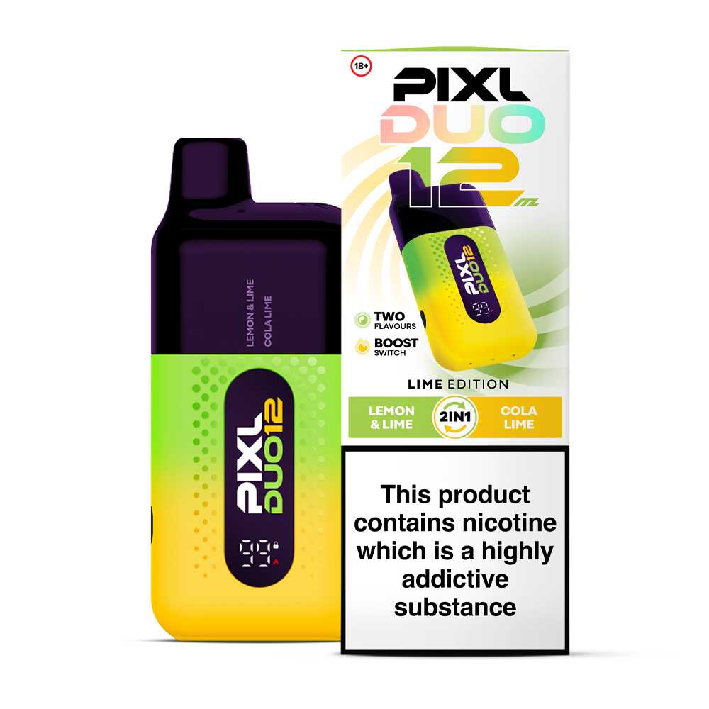 PIXL Duo 12 Lime Edition Prefilled Pod Vape Kit