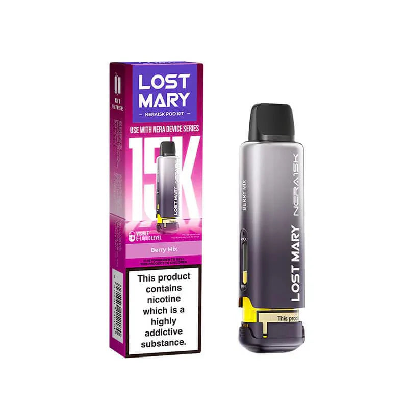 Lost Mary Nera15K Berry Mix Prefilled Vape Pods