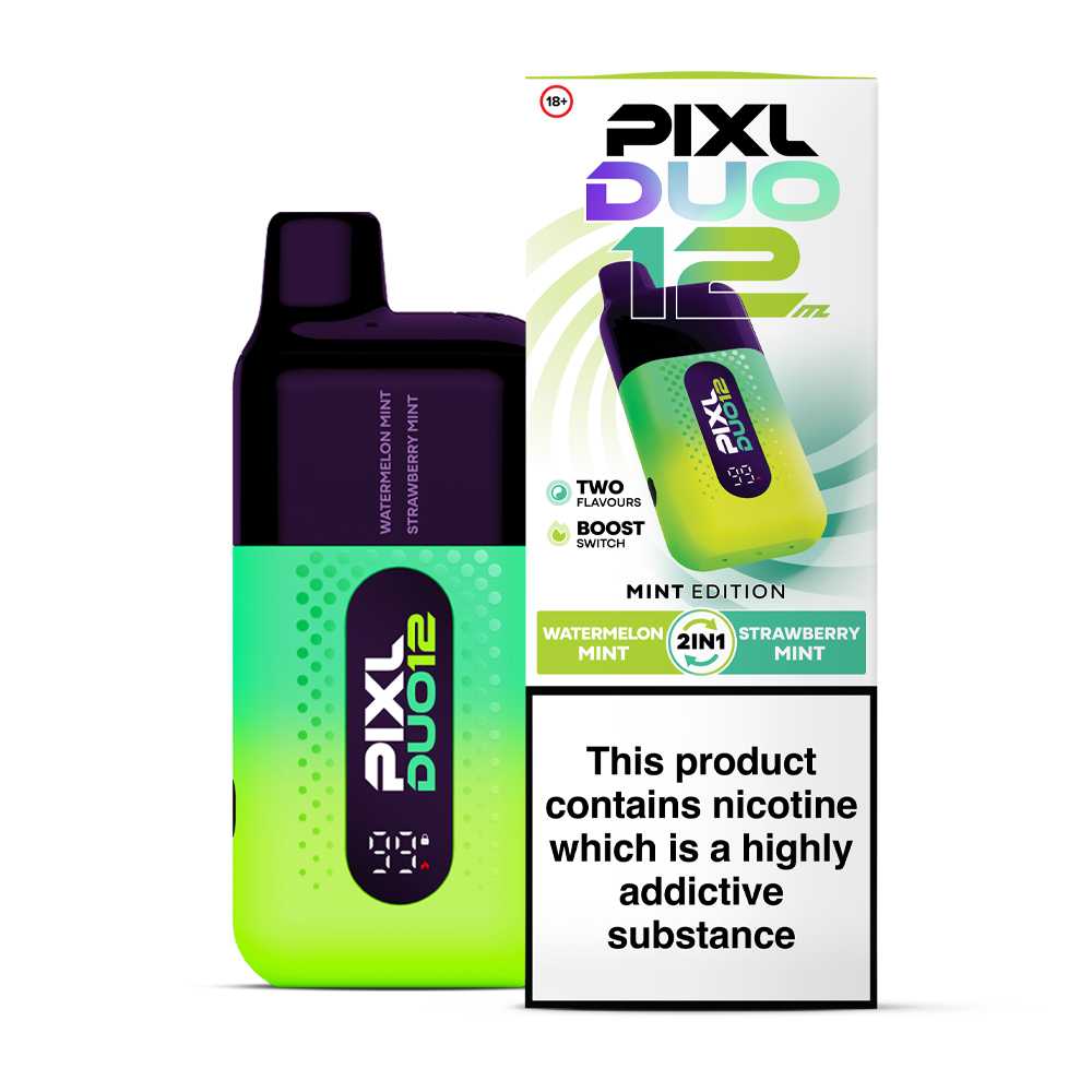 PIXL Duo 12 Mint Edition Prefilled Pod Vape Kit