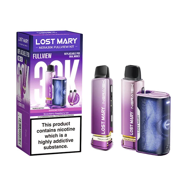 Lost Mary Nera 30K Purple Edition Fullview Prefilled Pod Kit