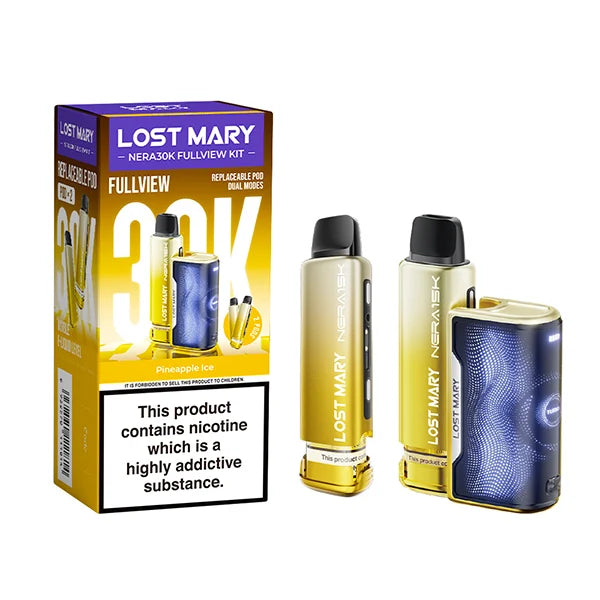 Lost Mary Nera 30K Pineapple Ice Fullview Prefilled Pod Kit