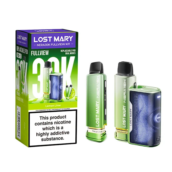 Lost Mary Nera 30K Lemon Lime Fullview Prefilled Pod Kit