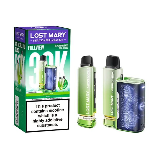Lost Mary Nera 30K Green Edition Fullview Prefilled Pod Kit