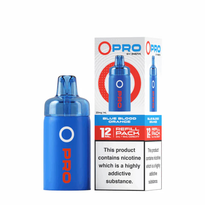 Insta O Pro Blue Blood Orange Prefilled Replacement Pod