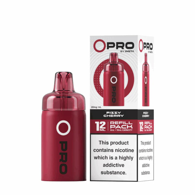Insta O Pro Fizzy Cherry Prefilled Replacement Pod