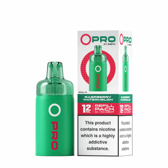 Insta O Pro Raspberry Watermelon Prefilled Replacement Pod